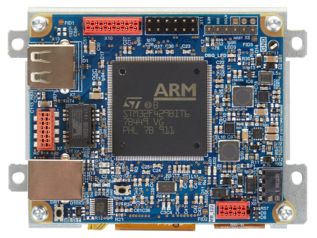 3.5 inch display with capacitive touch based on STM32F429